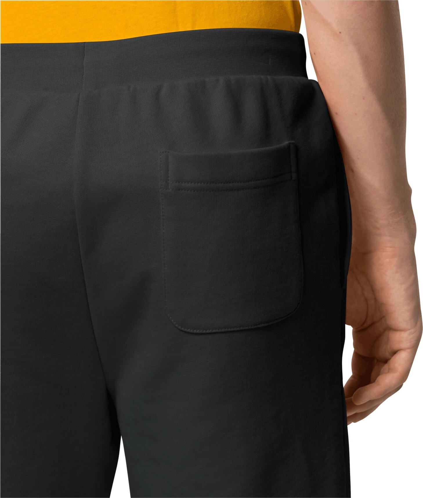 Jack Wolfskin Essential Short de survêtement Homme, noir 8 Jack Wolfskin Essential Short de survêtement Homme, noir - Image 6
