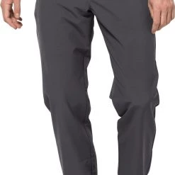 Jack Wolfskin Summer Lifestyle Pantalon Homme, bleu -Pantalons Homme Soldes jack wolfskin summer lifestyle pants men asphalt 2 1