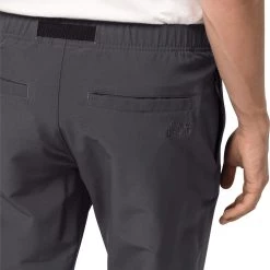 Jack Wolfskin Summer Lifestyle Pantalon Homme, gris -Pantalons Homme Soldes jack wolfskin summer lifestyle pants men asphalt 5