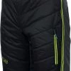 Karpos Alagna Plus Bermuda Homme, noir -Pantalons Homme Soldes karpos alagna plus bermudas men black asphalt yellow fluo 1