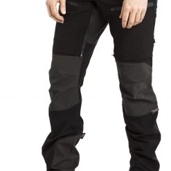 Lundhags Askro Pro Pantalon Homme, noir/gris -Pantalons Homme Soldes lundhags askro pro pants men black charcoal 3