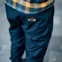 Lundhags Knak Pantalon Homme, beige -Pantalons Homme Soldes lundhags knak pants men deep blue 3