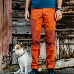 Lundhags Makke Light Pantalon Homme, orange/marron 7 Lundhags Makke Light Pantalon Homme, orange/marron -Pantalons Homme Soldes lundhags makke light pants men amber rust 3 2