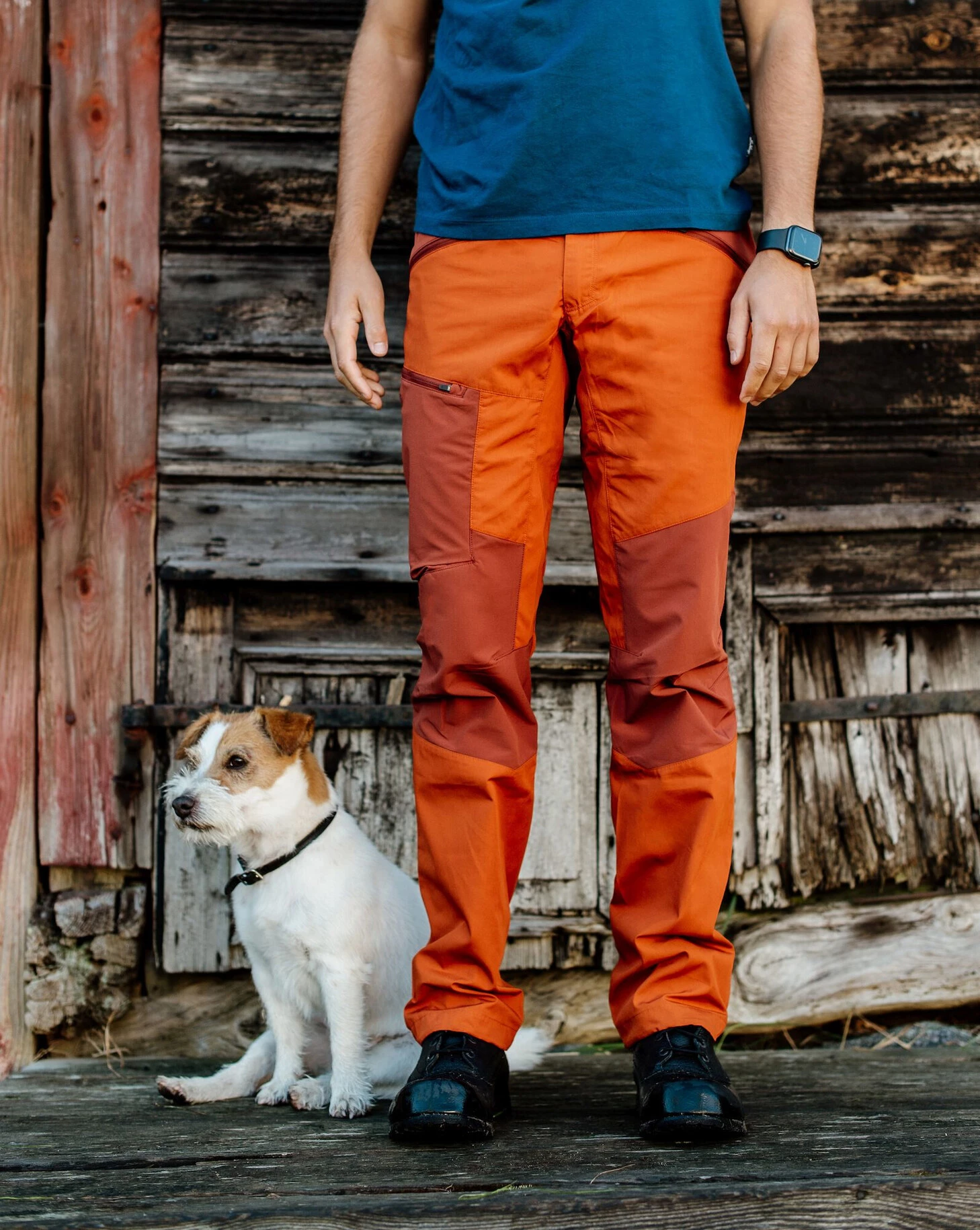 Lundhags Makke Light Pantalon Homme, orange/marron 5 Lundhags Makke Light Pantalon Homme, orange/marron - Image 3