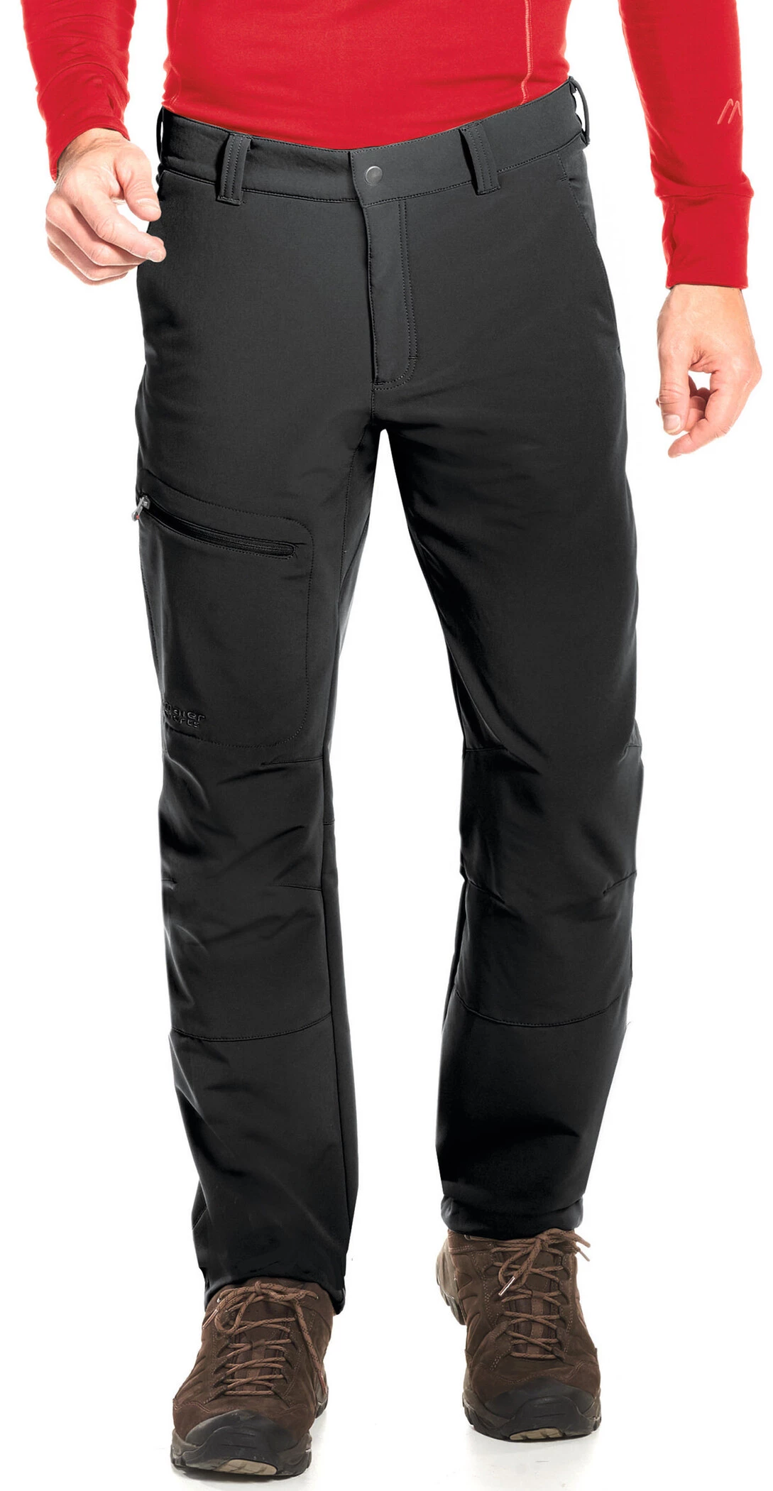 Maier Sports Herrmann Pantalon outdoor Homme, noir 3 Maier Sports Herrmann Pantalon outdoor Homme, noir
