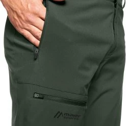 Maier Sports Latit Short Homme, vert -Pantalons Homme Soldes maier sports latit shorts men kombu green 4