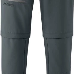 Maier Sports Latit Pantalon à fermeture éclair Homme, gris