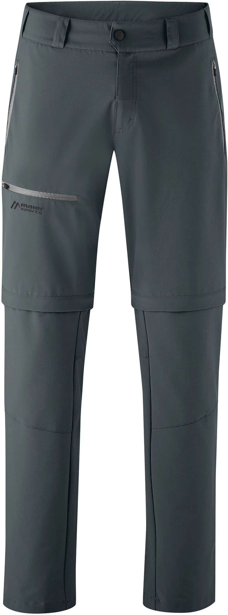 Maier Sports Latit Pantalon à fermeture éclair Homme, gris 3 Maier Sports Latit Pantalon à fermeture éclair Homme, gris
