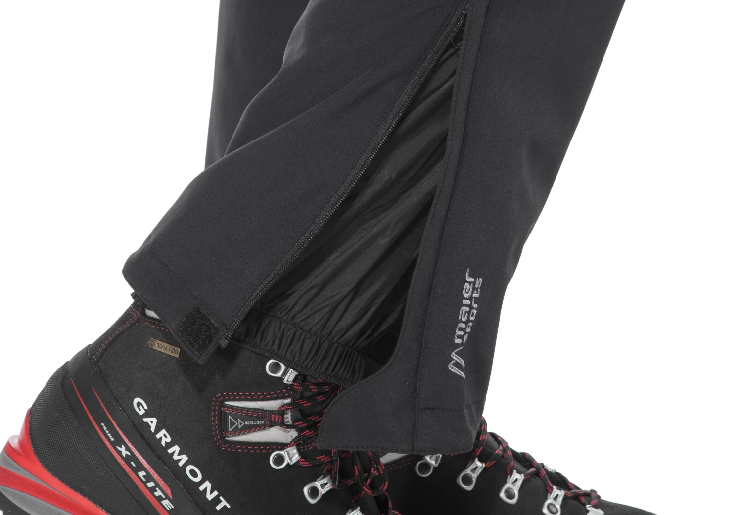 Maier Sports Lothar 2 Pantalon de ski Softshell Homme, noir 7 Maier Sports Lothar 2 Pantalon de ski Softshell Homme, noir - Image 5