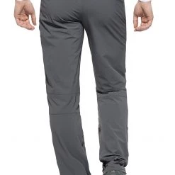 Maier Sports Nil Pantalon retroussable Homme, gris -Pantalons Homme Soldes maier sports nil roll up hose herren graphite 3 3
