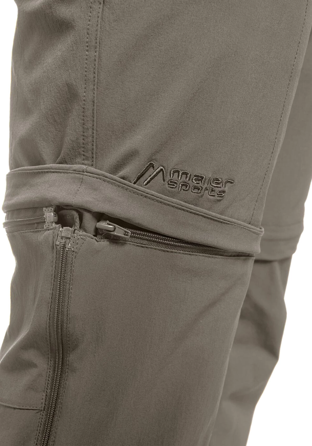 Maier Sports Tajo Pantalon convertible avec fermeture éclair Homme, noir 8 Maier Sports Tajo Pantalon convertible avec fermeture éclair Homme, noir - Image 6