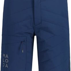 Maloja LurchM. Short rembourré de rando Ski Homme, bleu