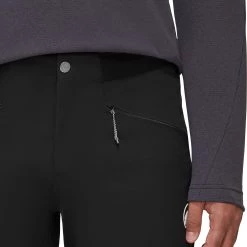 Mammut Aenergy Pantalon hybride Softshell Homme, noir 7 Mammut Aenergy Pantalon hybride Softshell Homme, noir -Pantalons Homme Soldes mammut aenergy so hybrid pants men black 3