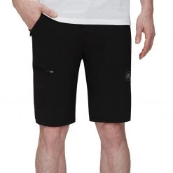 Mammut Runbold Short Homme, noir -Pantalons Homme Soldes mammut runbold shorts men black 2 1