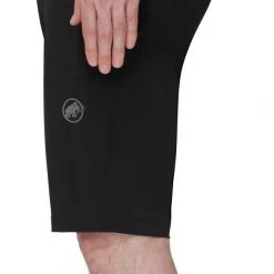 Mammut Runbold Short Homme, gris -Pantalons Homme Soldes mammut runbold shorts men black 4