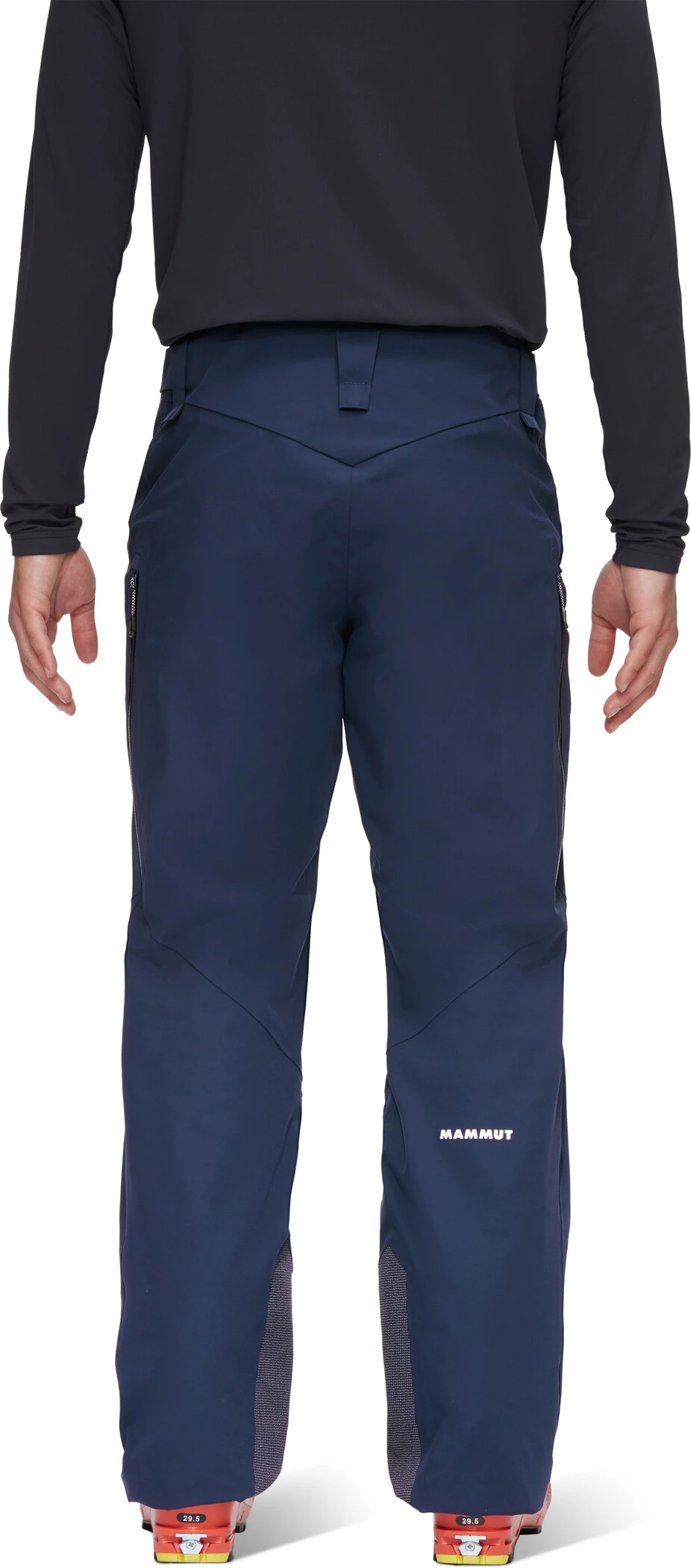 Mammut Stoney Pantalon Hardshell Homme, bleu/blanc 5 Mammut Stoney Pantalon Hardshell Homme, bleu/blanc - Image 3