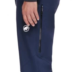 Mammut Stoney Pantalon Hardshell Homme, bleu/blanc 9 Mammut Stoney Pantalon Hardshell Homme, bleu/blanc -Pantalons Homme Soldes mammut stoney hs pants men marine white 4