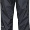 Marmot PreCip Pantalon entièrement zippé Homme, noir -Pantalons Homme Soldes marmot precip eco full zips men black 1 1