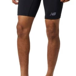 New Balance Fast Flight 8" Half Tight Shorts Men, noir