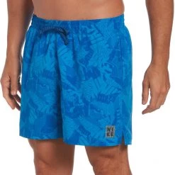 Nike Swim Collage 5" Volley Shorts Men, bleu