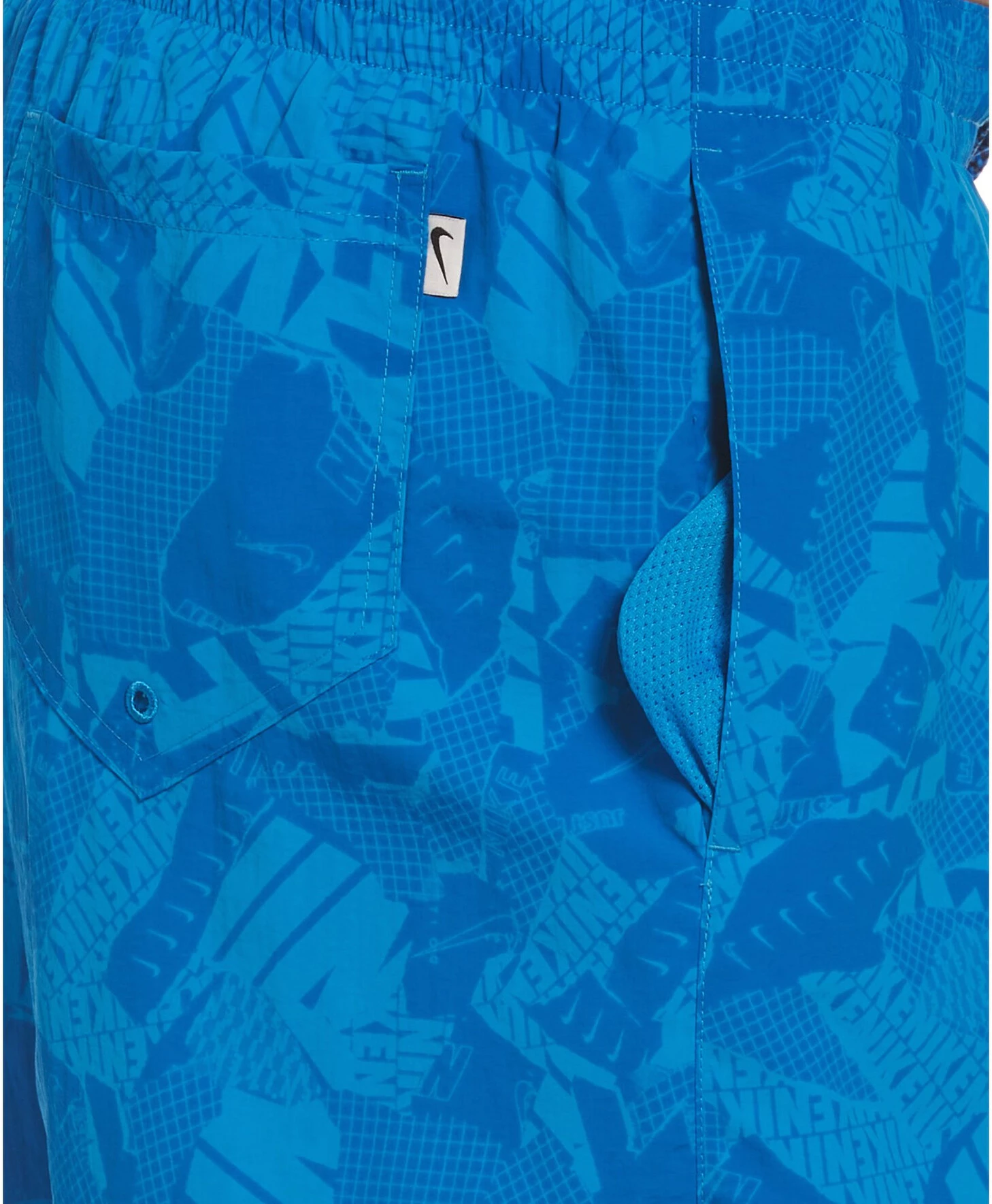 Nike Swim Collage 5" Volley Shorts Men, bleu 7 Nike Swim Collage 5" Volley Shorts Men, bleu - Image 5