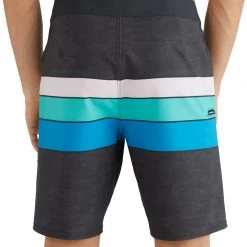 O'Neill Hyperfreak Heist Line Boardshorts Men, bleu/Multicolore -Pantalons Homme Soldes oneill hyperfreak heist line boardshorts men black multi 4 1