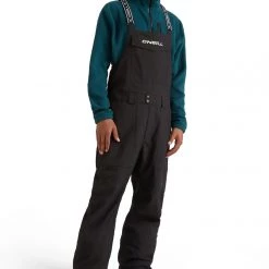O'Neill Shred Bib Pants Men, noir -Pantalons Homme Soldes oneill shred bib pants men black out 3