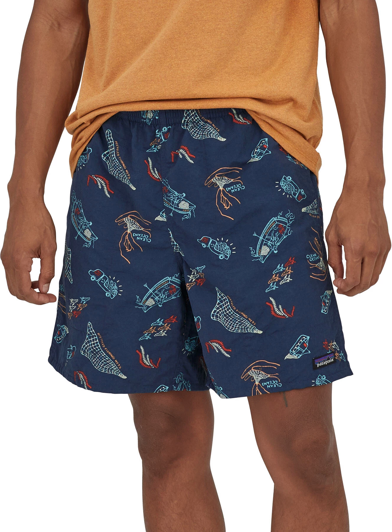 Patagonia Baggies Lights Short 7" Homme, bleu 4 Patagonia Baggies Lights Short 7" Homme, bleu - Image 2