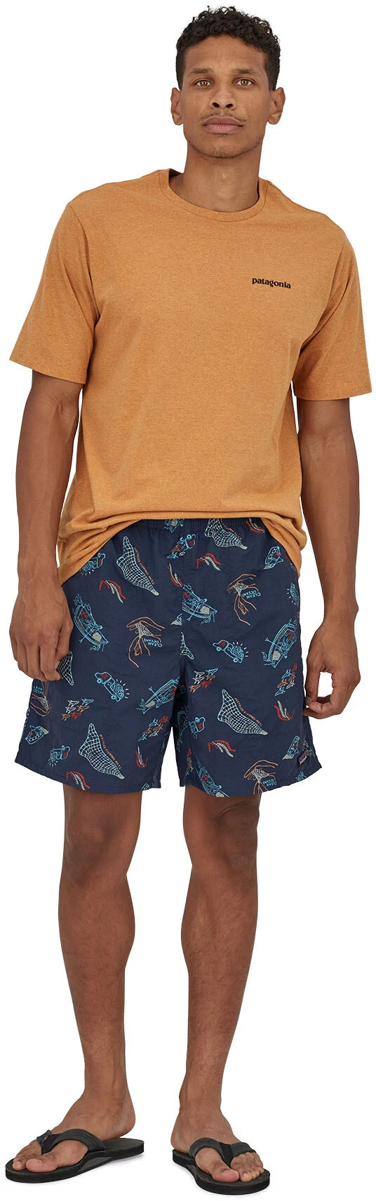 Patagonia Baggies Lights Short 7" Homme, bleu 6 Patagonia Baggies Lights Short 7" Homme, bleu - Image 4