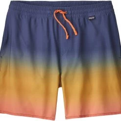 Patagonia Hydropeak Volley Shorts 16" Men, bleu/orange