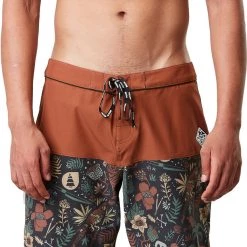 Picture Andy 17" Boardshorts Men, marron/noir -Pantalons Homme Soldes picture andy 17 boardshorts men cathay 3 2