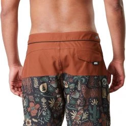Picture Andy 17" Boardshorts Men, marron/noir -Pantalons Homme Soldes picture andy 17 boardshorts men cathay 4 2