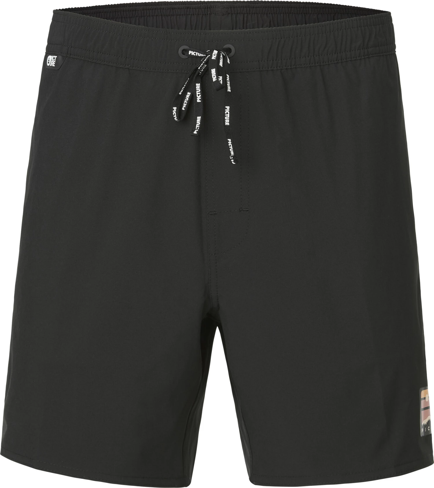 Picture Piau Solid 15" Boardshorts Men, noir 3 Picture Piau Solid 15" Boardshorts Men, noir