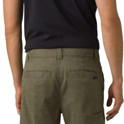 Prana Furrow Short Homme, olive -Pantalons Homme Soldes prana furrow shorts men cargo green 3