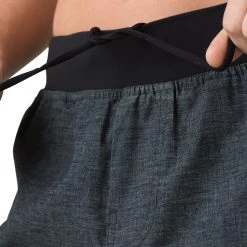 Prana Vaha Short Homme, gris -Pantalons Homme Soldes prana vaha shorts men black 4