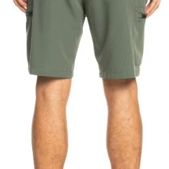 Quiksilver Elastic Cargo 19 Short Amphibien Homme, olive -Pantalons Homme Soldes quiksilver elastic cargo 19 amphibian shorts men thyme 3