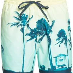 Quiksilver Paradise Volley 17 Shorts Men, Multicolore