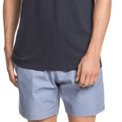 Quiksilver Taxer Short de randonnée Homme, bleu -Pantalons Homme Soldes quiksilver taxer walkshorts men stone wash 3 1