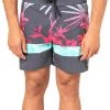Rip Curl Mirage Retro Jungle Shorts Men, gris/Multicolore -Pantalons Homme Soldes rip curl mirage retro jungle shorts men black 1