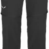 SALEWA Talveno 2 Durastretch Pantalon 2/1 Homme, noir 2 SALEWA Talveno 2 Durastretch Pantalon 2/1 Homme, noir -Pantalons Homme Soldes salewa talveno 2 durastretch 2 1 pants men black out 1