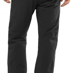 Salomon Brillant Pantalon Homme, noir -Pantalons Homme Soldes salomon brillant pants men black 3 1