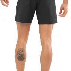 Salomon Cross 7" Shorts Men, bleu -Pantalons Homme Soldes salomon cross 7 shorts men black 3