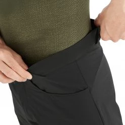 Salomon Wayfarer Short Homme, noir -Pantalons Homme Soldes salomon wayfarer shorts men black 4 2