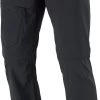 Salomon Wayfarer Pantalon à fermeture éclair Homme, vert -Pantalons Homme Soldes salomon wayfarer zip off pants men black 1