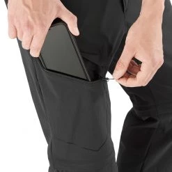 Salomon Wayfarer Pantalon à fermeture éclair Homme, vert -Pantalons Homme Soldes salomon wayfarer zip off pants men black 4