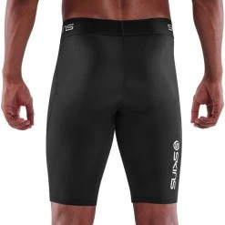 Skins Series-1 Short Collant Homme, blanc -Pantalons Homme Soldes skins series 1 half tights men black 2 2