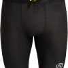 Skins Series-3 Short Collant Homme, noir -Pantalons Homme Soldes skins series 3 half tights men black 1 1