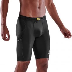 Skins Series-3 Short Collant Homme, gris 10 Skins Series-3 Short Collant Homme, gris -Pantalons Homme Soldes skins series 3 half tights men black 4 2