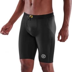 Skins Series-3 Short Collant Homme, gris 11 Skins Series-3 Short Collant Homme, gris -Pantalons Homme Soldes skins series 3 half tights men black 5 2