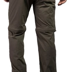 Tatonka Travel Pantalon à fermeture éclair Homme, noir 11 Tatonka Travel Pantalon à fermeture éclair Homme, noir -Pantalons Homme Soldes tatonka travel zip off pants men bark green 4 1